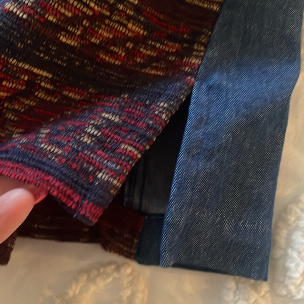 Boho vibes denim jacket/shirt - Picture 7 of 8
